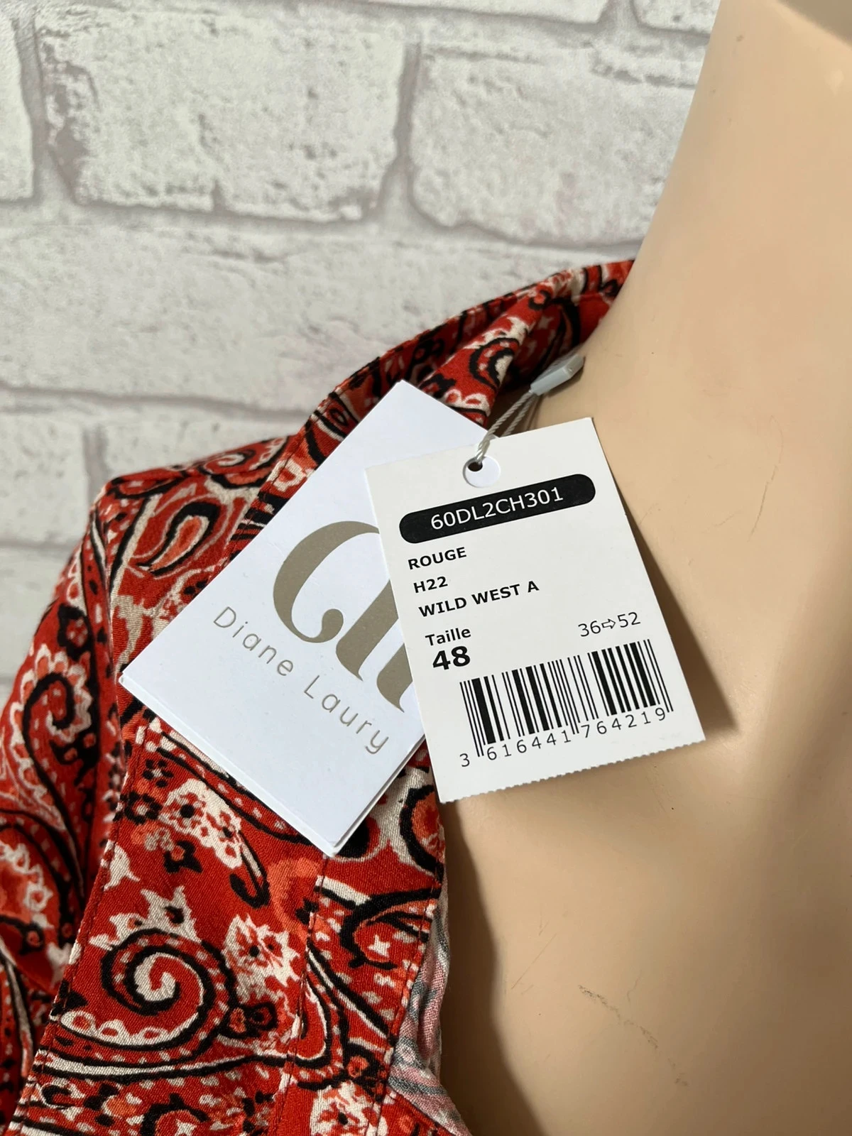 Blusa Diane Laury Talla 48 – Nueva con Etiqueta – photo 5